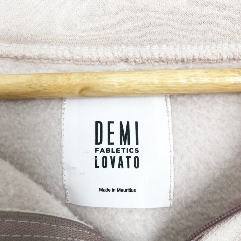 Fabletics Pink Demi Lovato Zip Up Jacket Hoodie - Picture 3 of 3